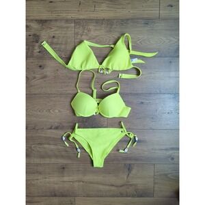 NWOT Lisca Womens Bikini‎ Sz Small with 2 Tops 36B/38B